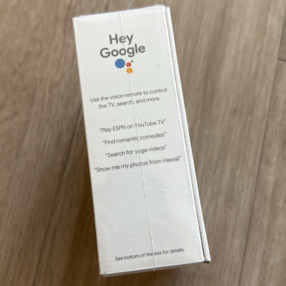 Sealed Google Chromecast with Google TV 4K - Picture 4 of 6